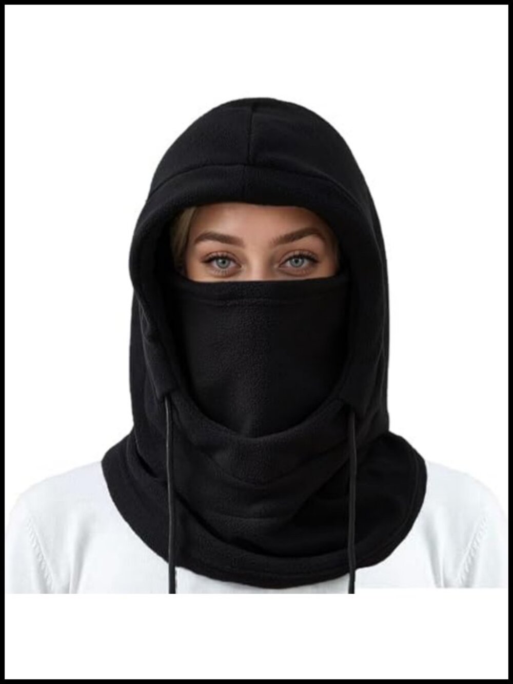 Fleece Balaclava Winter Ski Mask Neck Warmer Scarf Hood